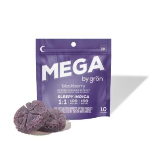gron mega blackberry gummies