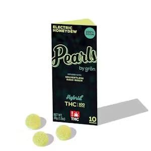 gron pearls electric honeydew gummies