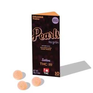 gron pearls orange yuzu gummies
