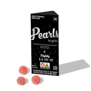 gron pearls nocturnal nectar gummies